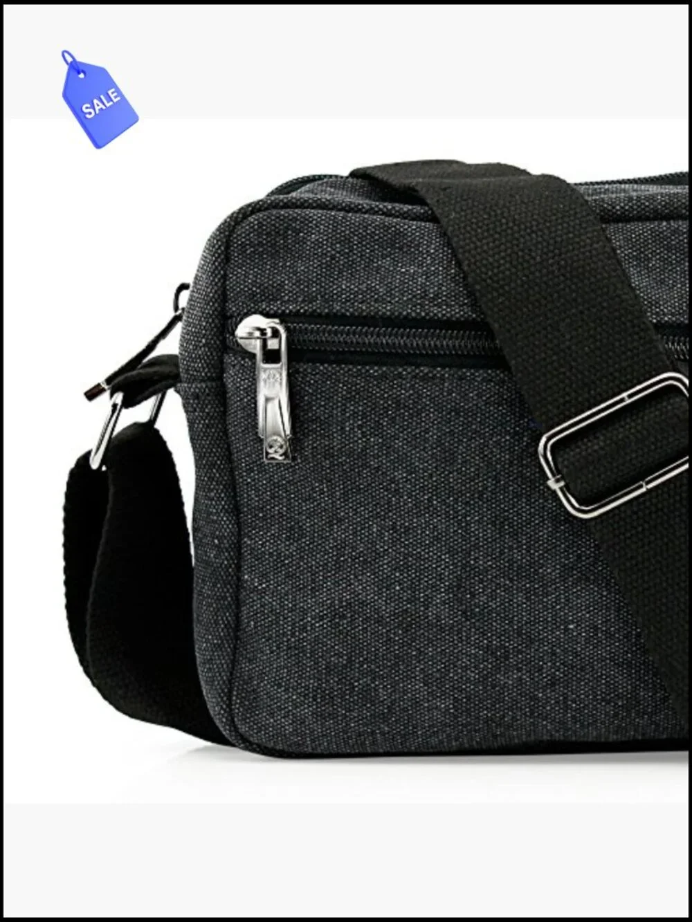Vintage Canvas Crossbody Messenger Bag Satchel Travel Hiking